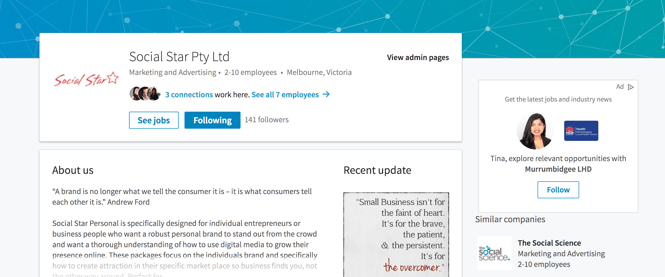Social Star, personal branding, Optimise your business presence on google to get more referrals Social Star, personal branding, Optimise your business presence on google to get more referrals