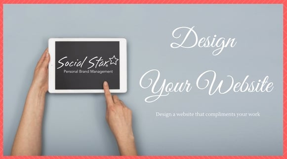 Social Star, personal branding, Build a website that performs to get more referrals for your career or business